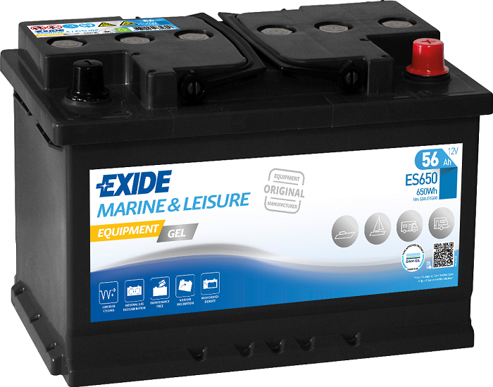 Exide Gel 12v 56Ah