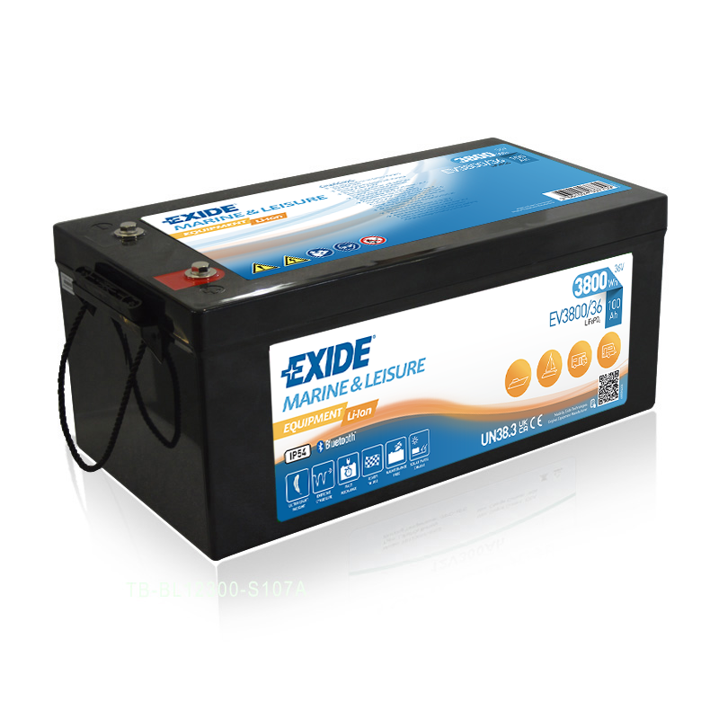 Exide  Litium 36v 100Ah Bluetooth