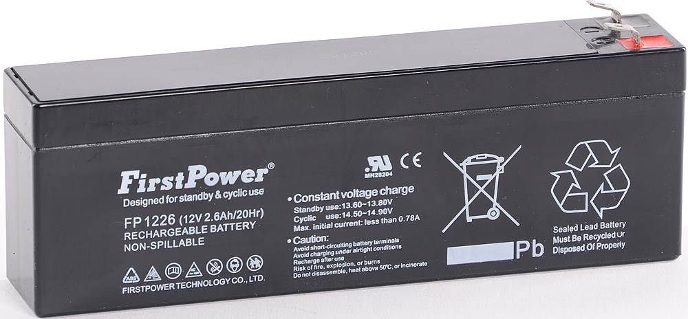 Firstpower Vrla 12v 2,6Ah