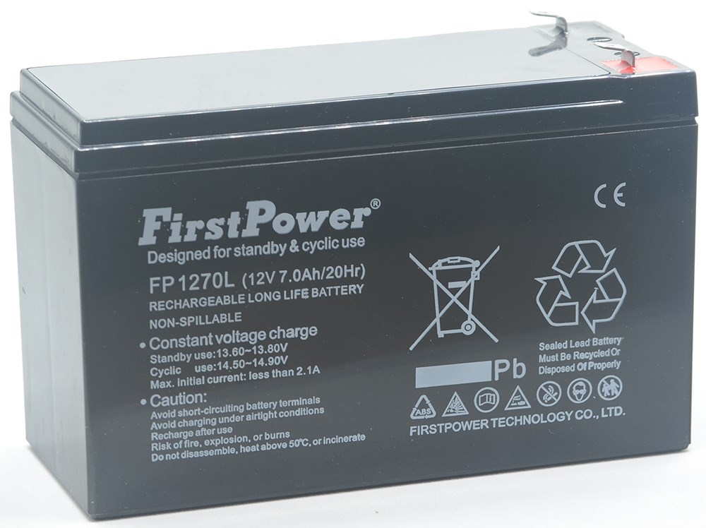 Firstpower Vrla 12v 7Ah 15Års