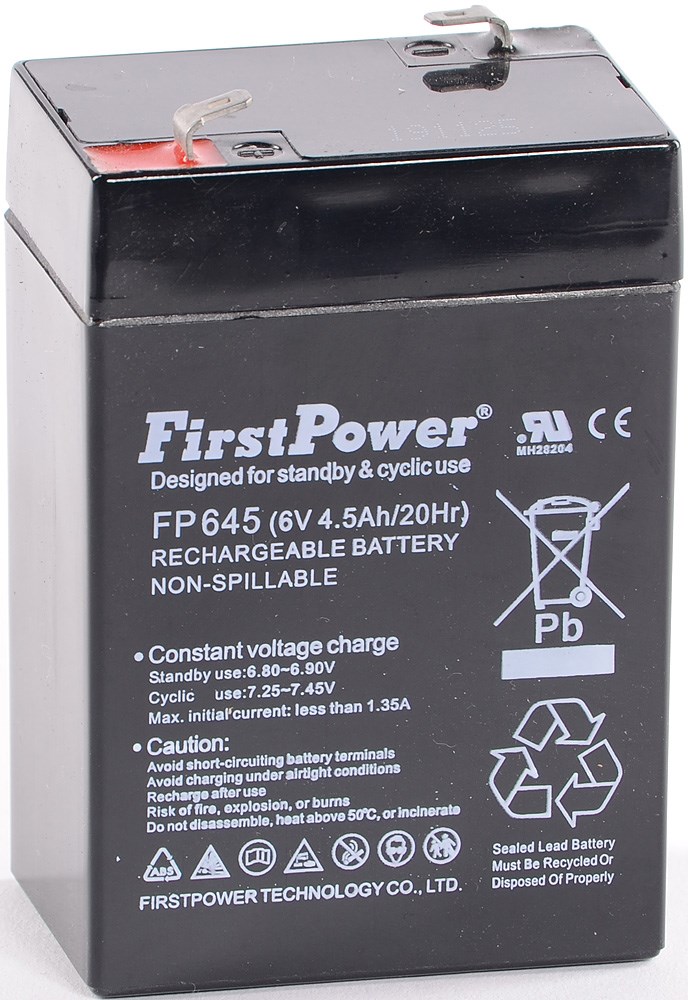 Firstpower Vrla 6V 4,5Ah