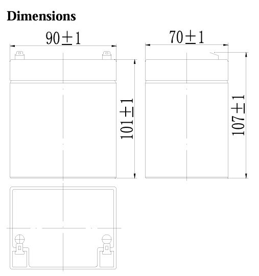 Firstpower Vrla HR 12V 5Ah