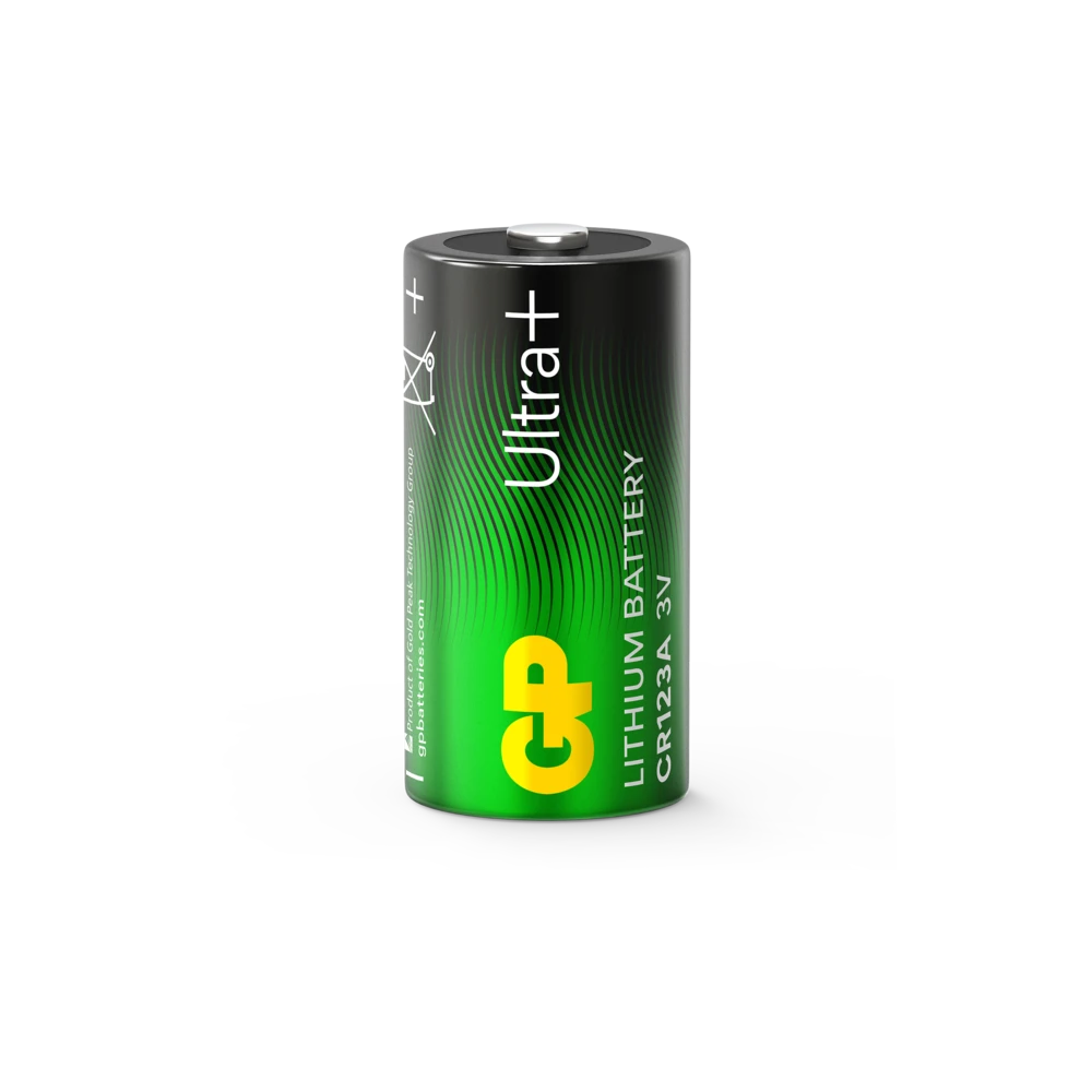 GP UP Litium batteri CR123A 4st