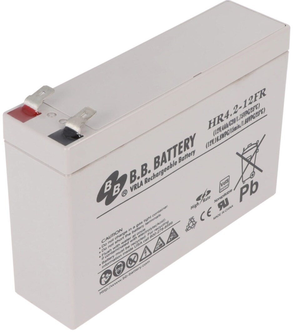 B.B Battery VRLA 12V 4Ah