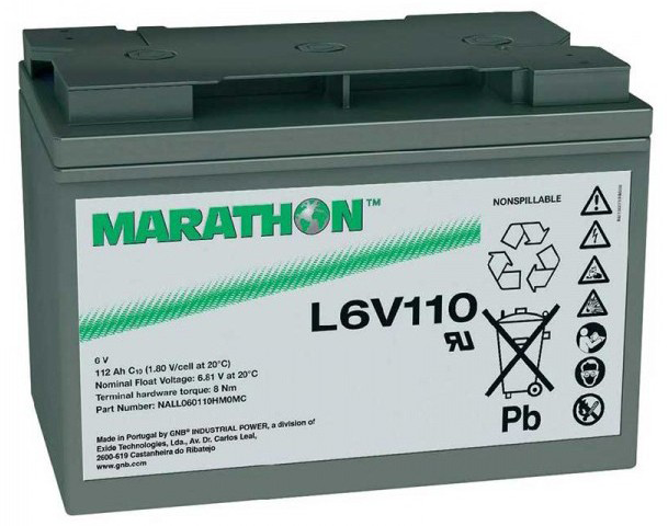 Exide Marathon 6V 112Ah/10h