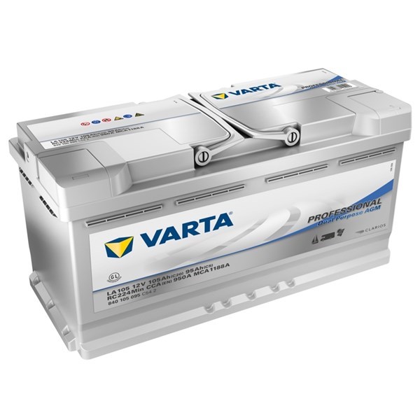 Varta Prof. Dual Purpose AGM 12v 105Ah