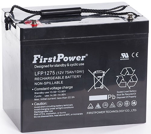 Firstpower AGM 12V 75Ah