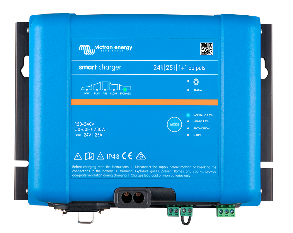 Victron Ph Smart IP43 Laddare 24v 25A (1+1)
