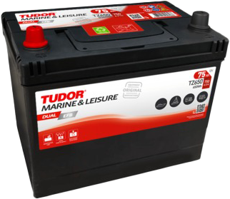 Tudor Dual EFB 12V 75Ah