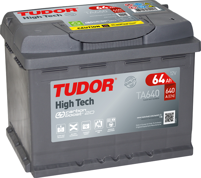Tudor High Tech 12V 64Ah
