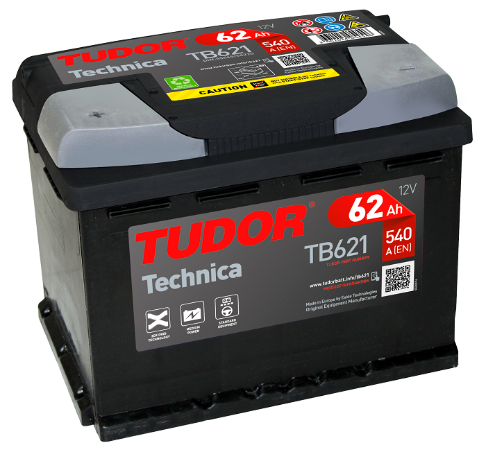Bilbatteri Tudor