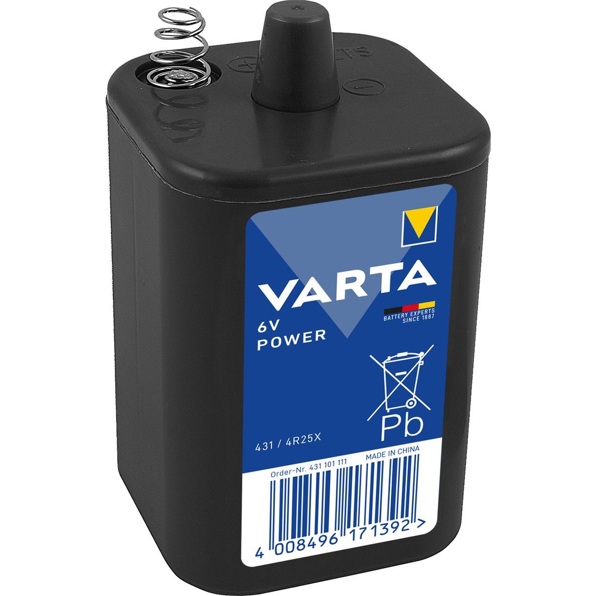Varta Lanterna 431 Fjäder ans 6V