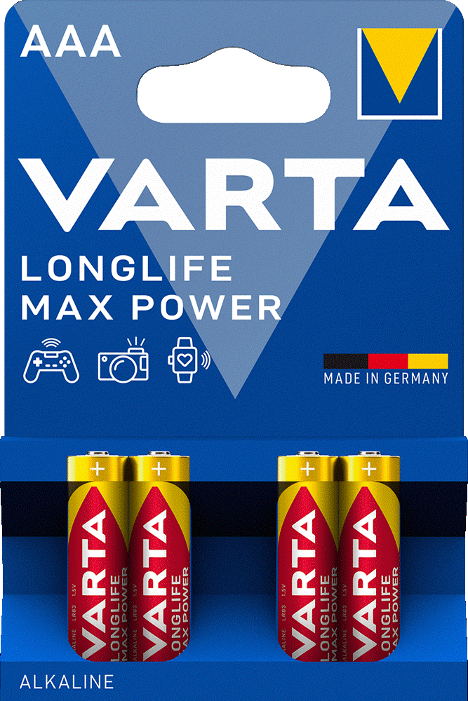 Varta Longlife Max Power Alk AAA 4st