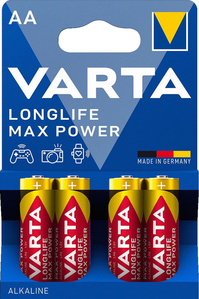 Varta Longlife Max Power Alk AA 4st