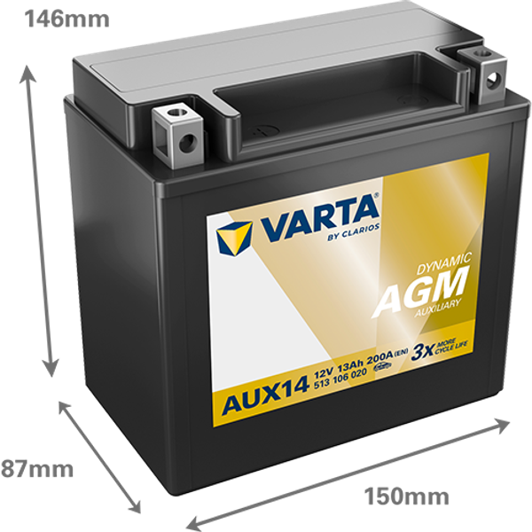Varta Dynamic Aux 12V 13Ah
