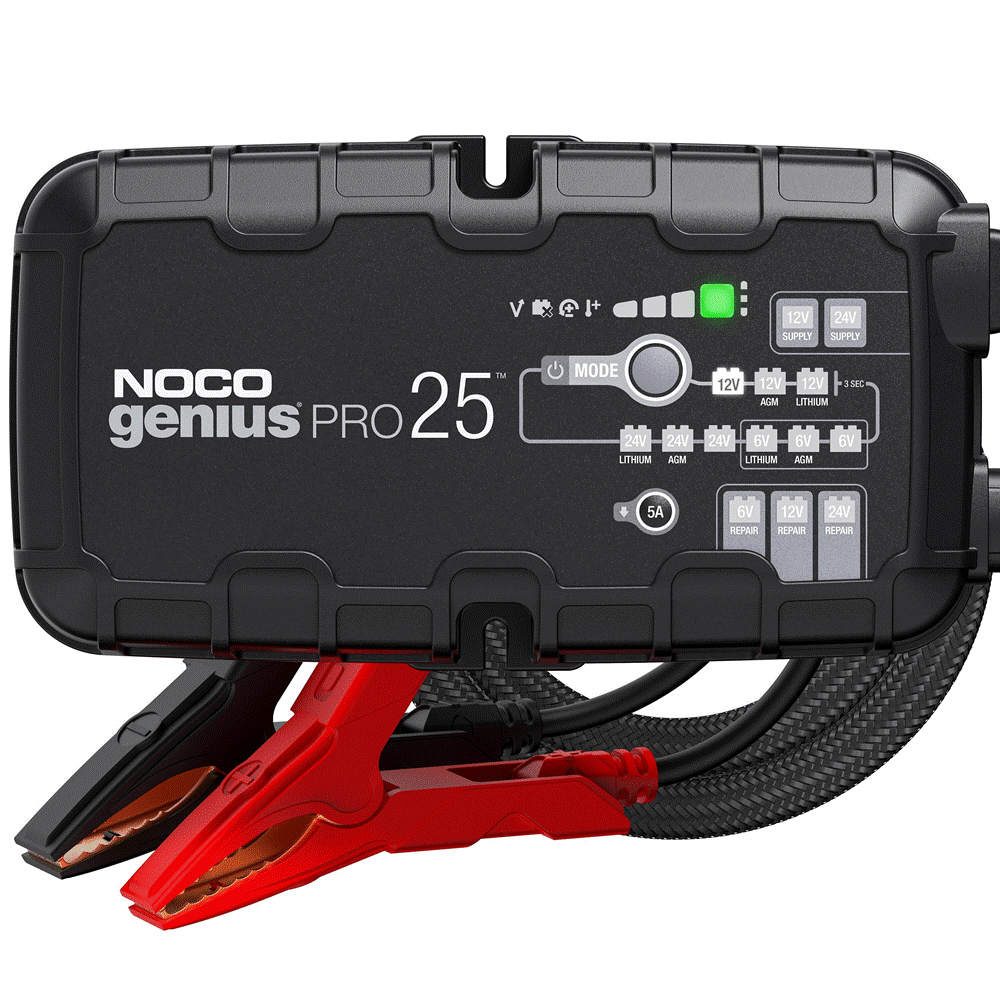 Noco Pro Batteriladdare 6/12/24V 25A