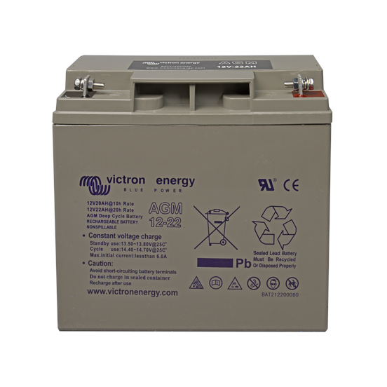 Victron 12V 25Ah AGM Super Cycle Batteri. (M5)
