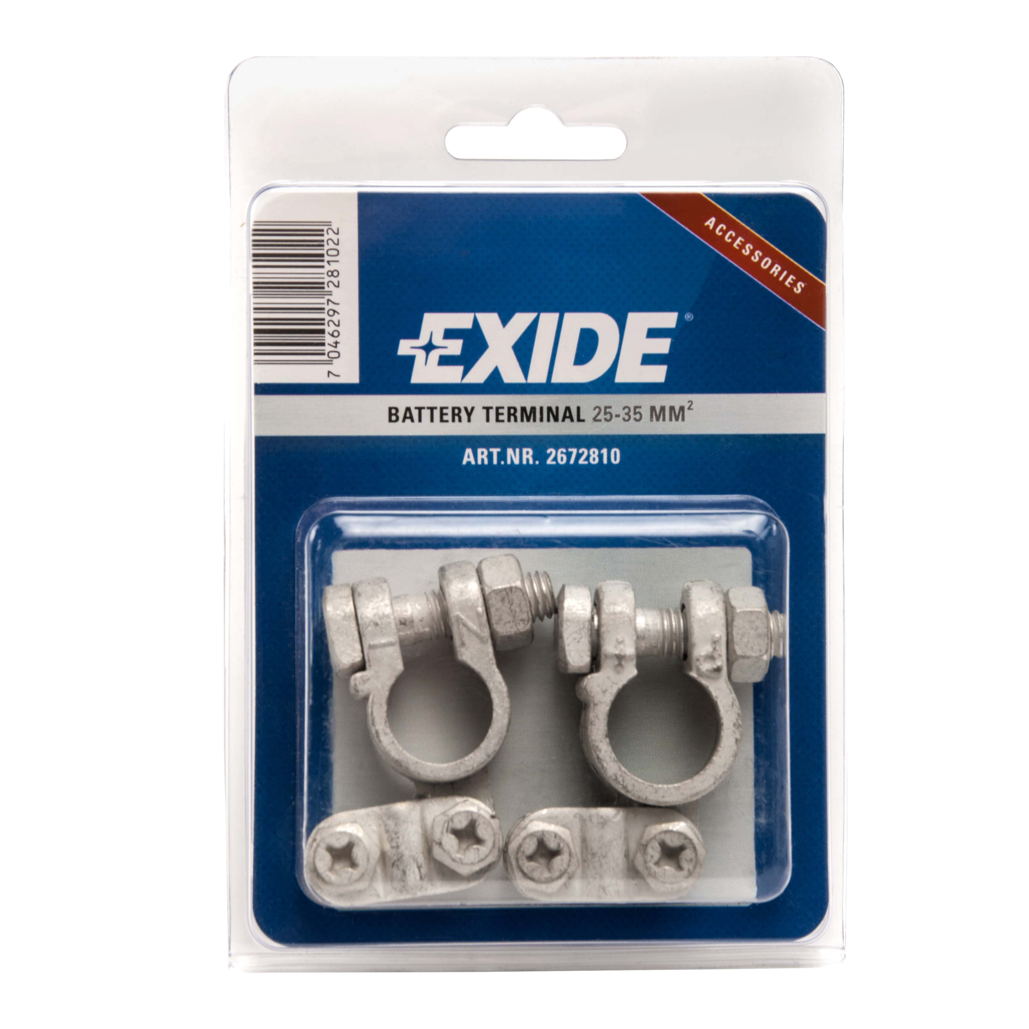 Batterikabel, 25mm2, RÖD 1m