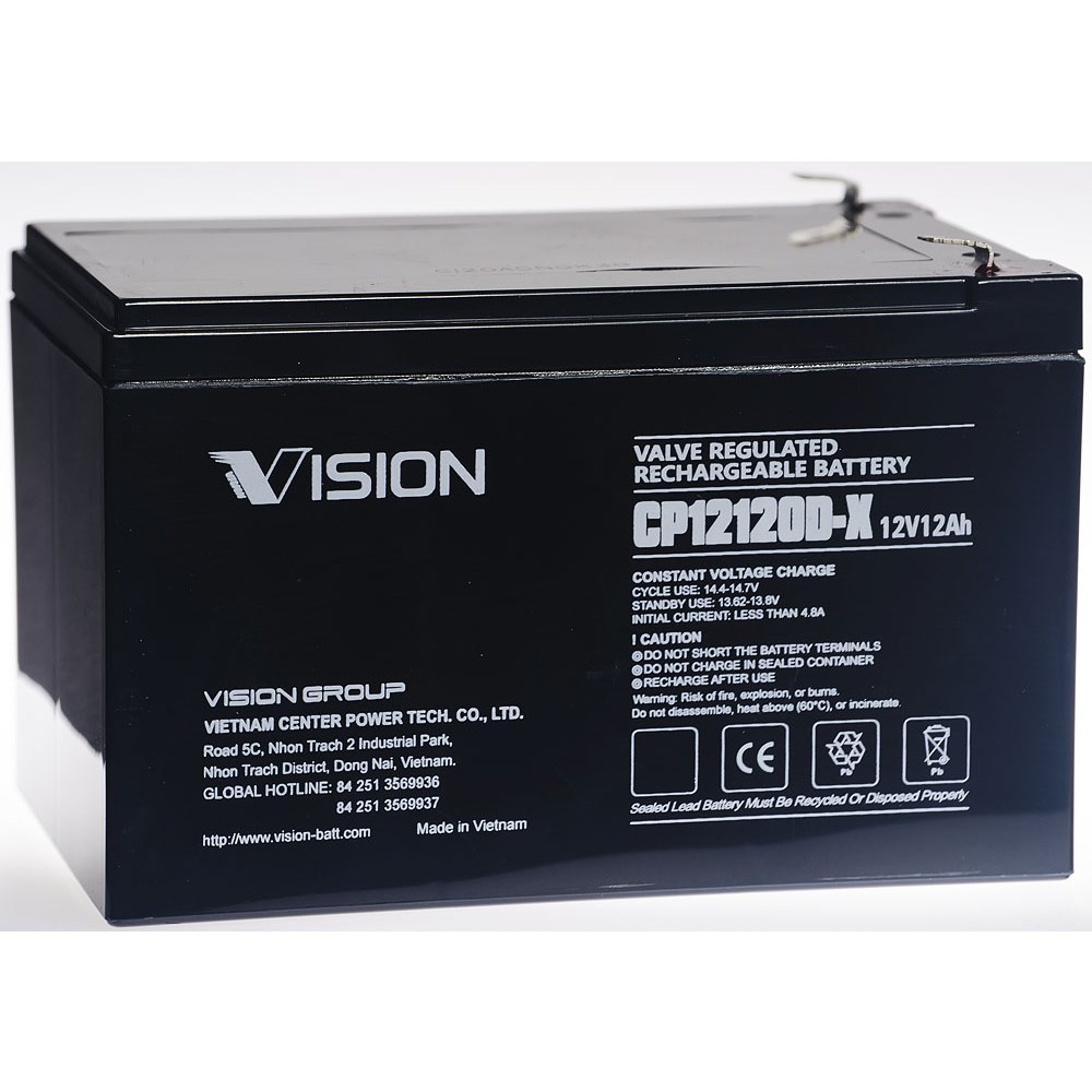 Vision Vrla 12V 12Ah 10År