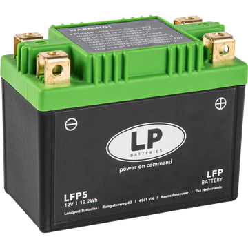 LP Litium Mc batteri YTX4L-BS mfl. 12v 19,2Wh