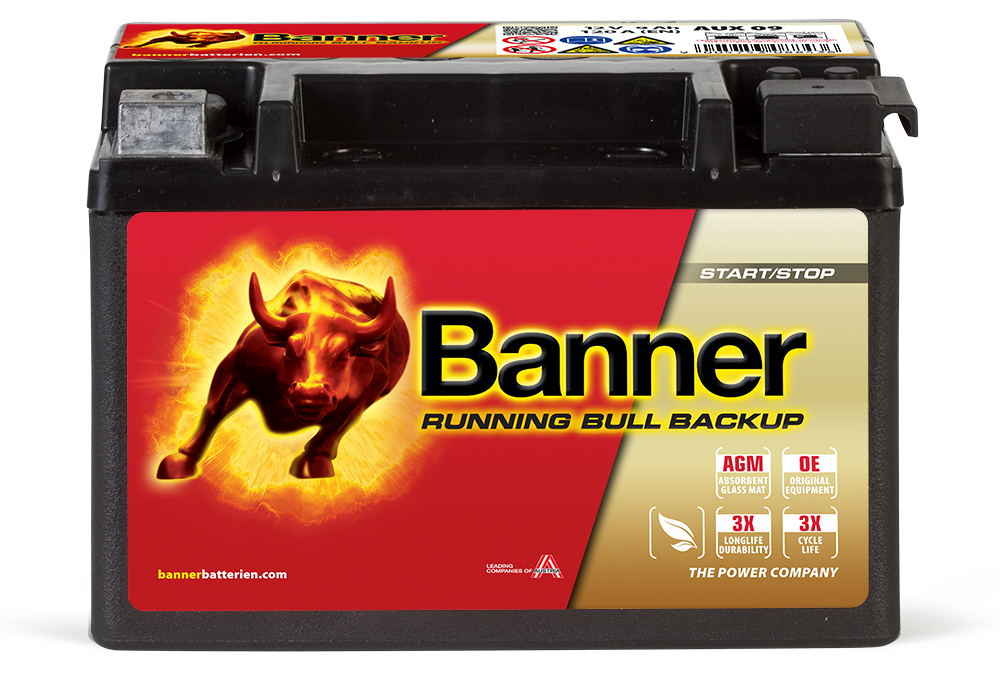 Banner Running Bull BackUp 12v 9Ah