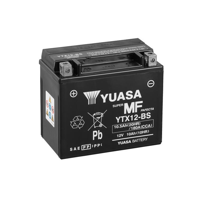 Varta Mc-batteri AGM YTX12-BS 12v 10Ah