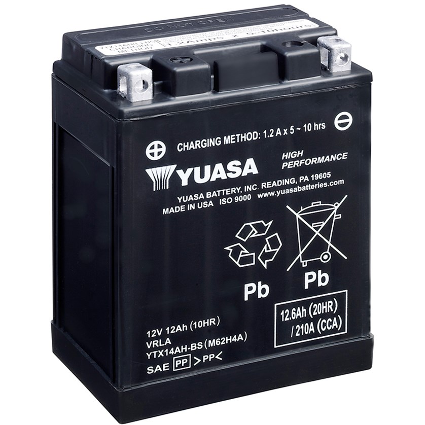 Varta Mc-batteri YB14-A2 12v 14Ah