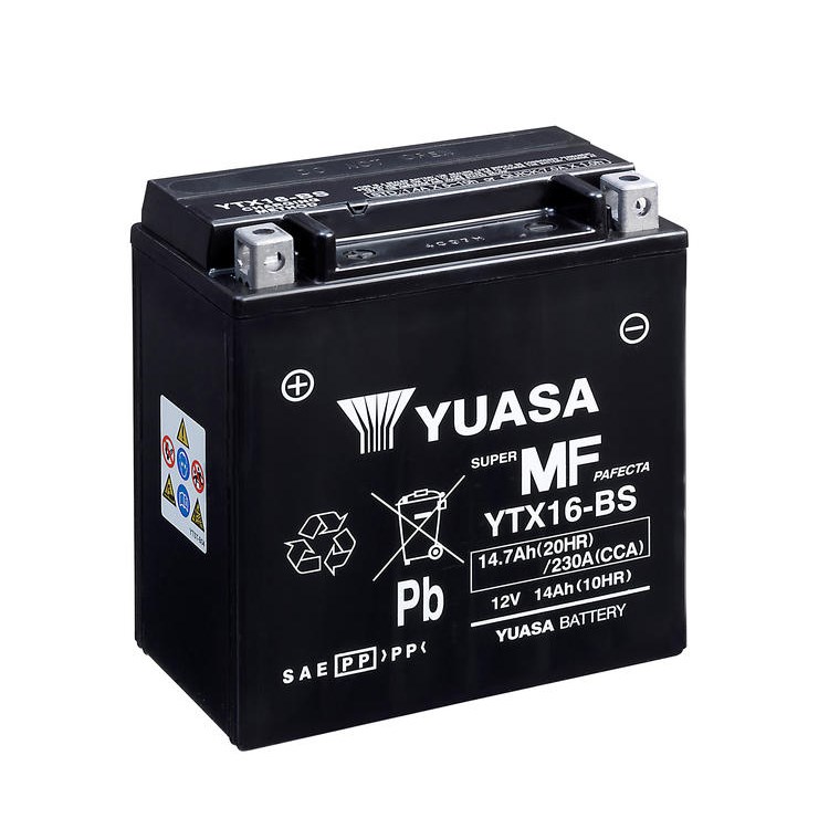Varta Mc-batteri AGM YTX16-BS 12v 14Ah
