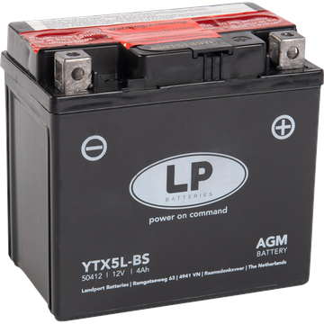 Banner Mc Batteri AGM YTX5L-BS 12V 4Ah